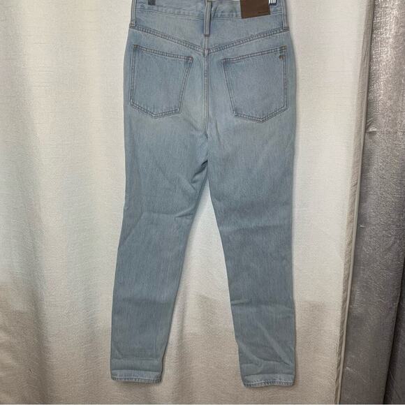 Madewell Full Length Straight Leg jeans high rise in Fitzgerald Wash size 27 - Picture 11 of 11